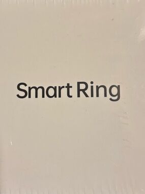 Smart Ring Technology at your fingertips! Silver Size 9 Brand New!